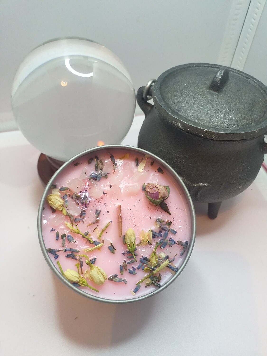 Love spell candle