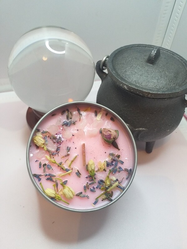 Love spell candle