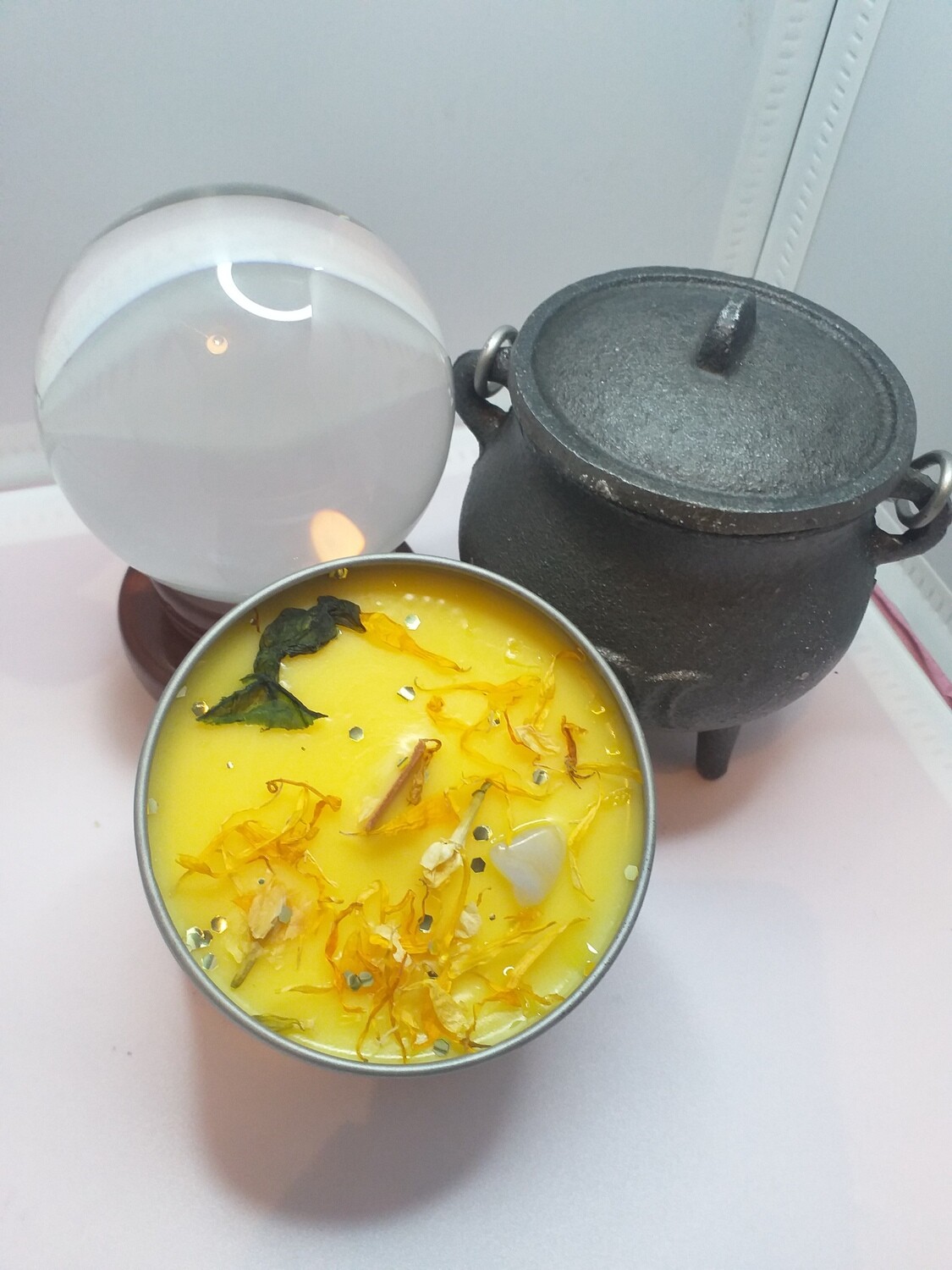 Happiness spell candle