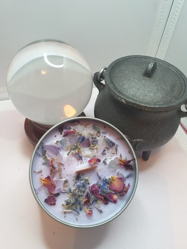 Balance spell candle