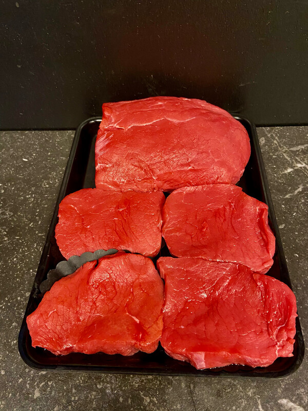 Kogelbiefstuk/Rumpsteak (3 stuks)