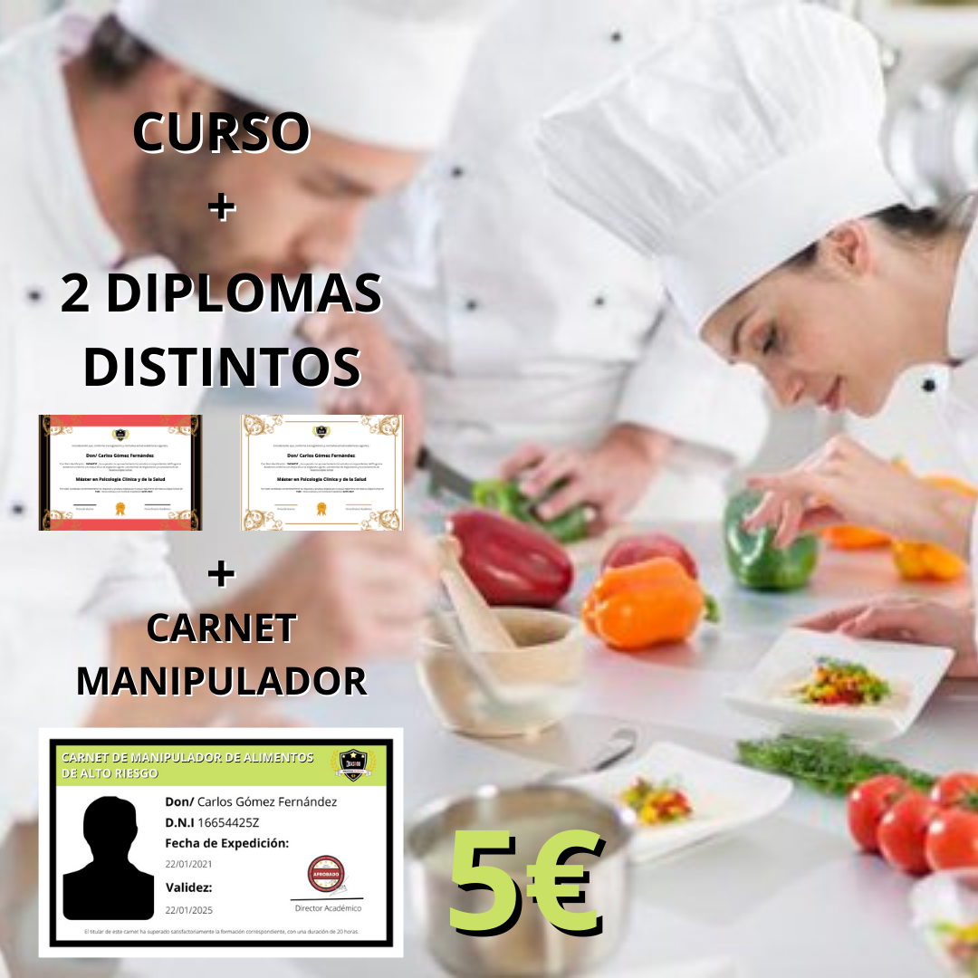 Curso Manipulador de Alimentos (20h)