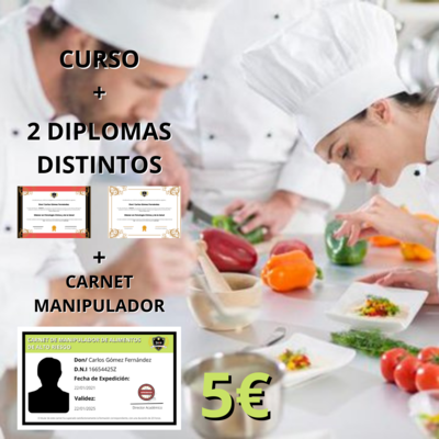 Curso Manipulador de Alimentos (20h)