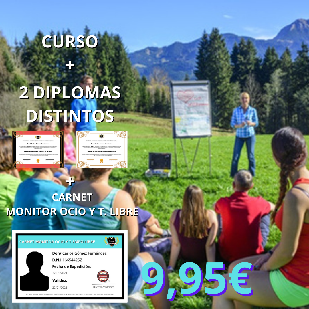 Curso Monitor de Ocio y Tiempo Libre (360h)