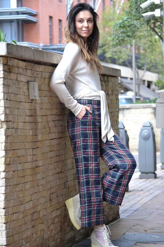 Fae Check Pants