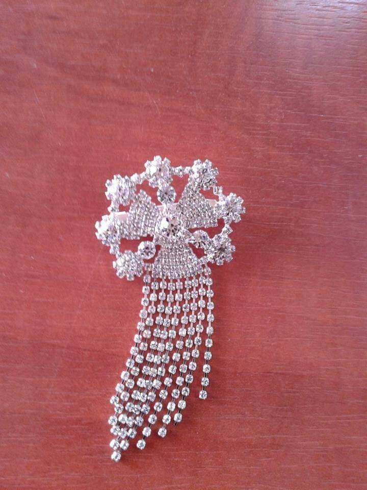 Italian Diamond Brooch