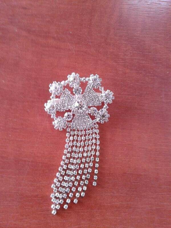 Italian Diamond Brooch