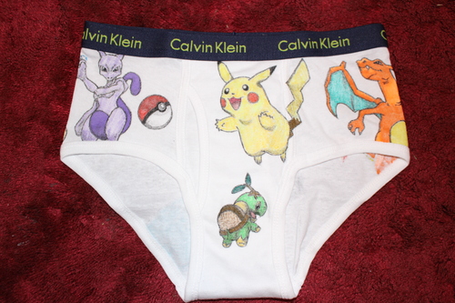 Kids SIZE SMALL (4-5) Pokemon Underwear