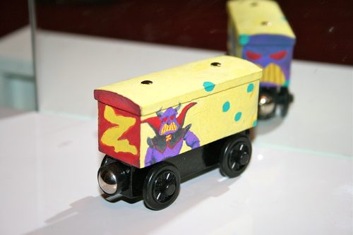 Evil Emperor Zurg Train (compatible with Thomas Wooden Railway Series Trains and Tracks)