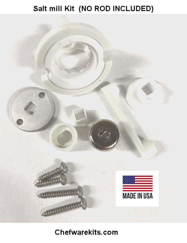 Salt mill Mechanism NO ROD INCLUDED (USA) Woodturning Kit