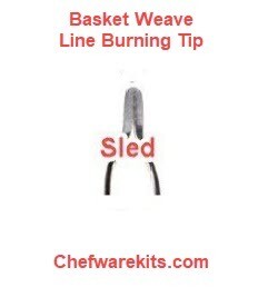 Basket Weave Illusion Sled Burning Tip