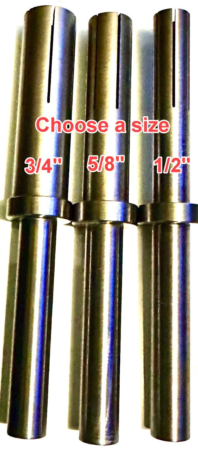​EZ Game Call (Duck, Deer, Turkey, Goose) Expanding Mandrel (Wood Turning)