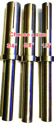 ​EZ Game Call (Duck, Deer, Turkey, Goose) Expanding Mandrel (Wood Turning)