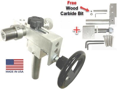 EZ Threading COMBO Jig w/ Single Spindle Kit and  Sphere Cutter Add-on Kit