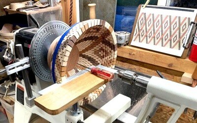 EZ Open Segment Lathe Tail Stock Jig