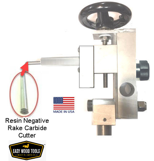 EZ Sphere Jig w/ Negative Rake Resin Carbide Cutter  (Optional - Thread Cutter Add-on Kit)