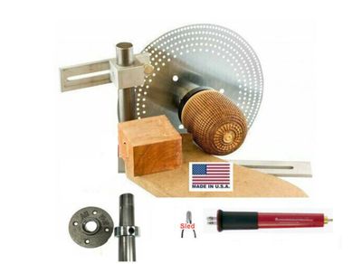 EZ Basket Weave Illusion Kit with Woodturning Lathe Index System