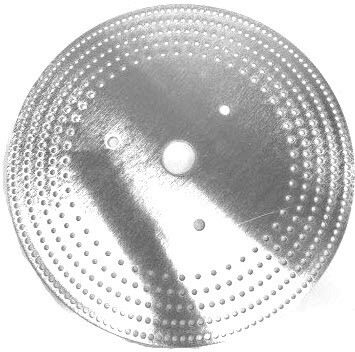 EZ Index Segment Steel 12in dia Wheel w/ 34mm center hole (woodturning lathe)