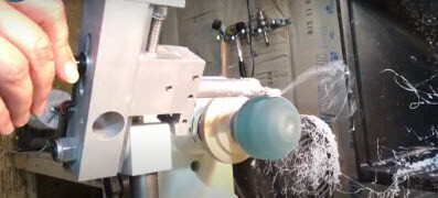 EZ Sphere resin (neg rake) carbide bit with screw (Easy Wood Tools)