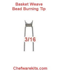Basket Weave Illusion 3/16" Burning Tip