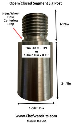 EZ Open/Closed Segment Vertical Jig Post