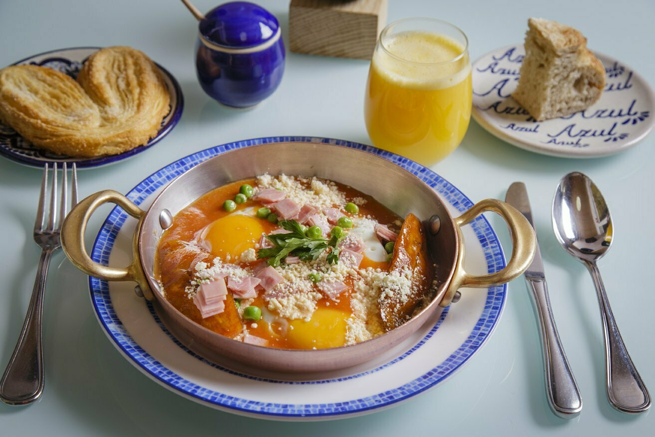 Huevos motuleños, Yucatán.