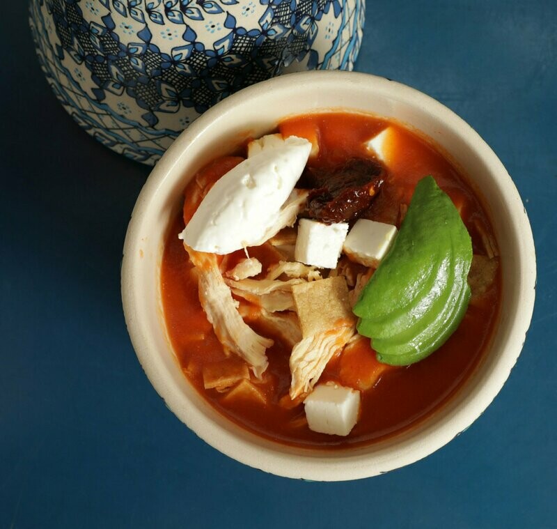 Sopa de tortilla, CDMX.