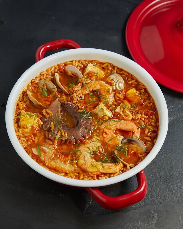 Nuestro afamado “Arroz a la tumbada”, El Conchal