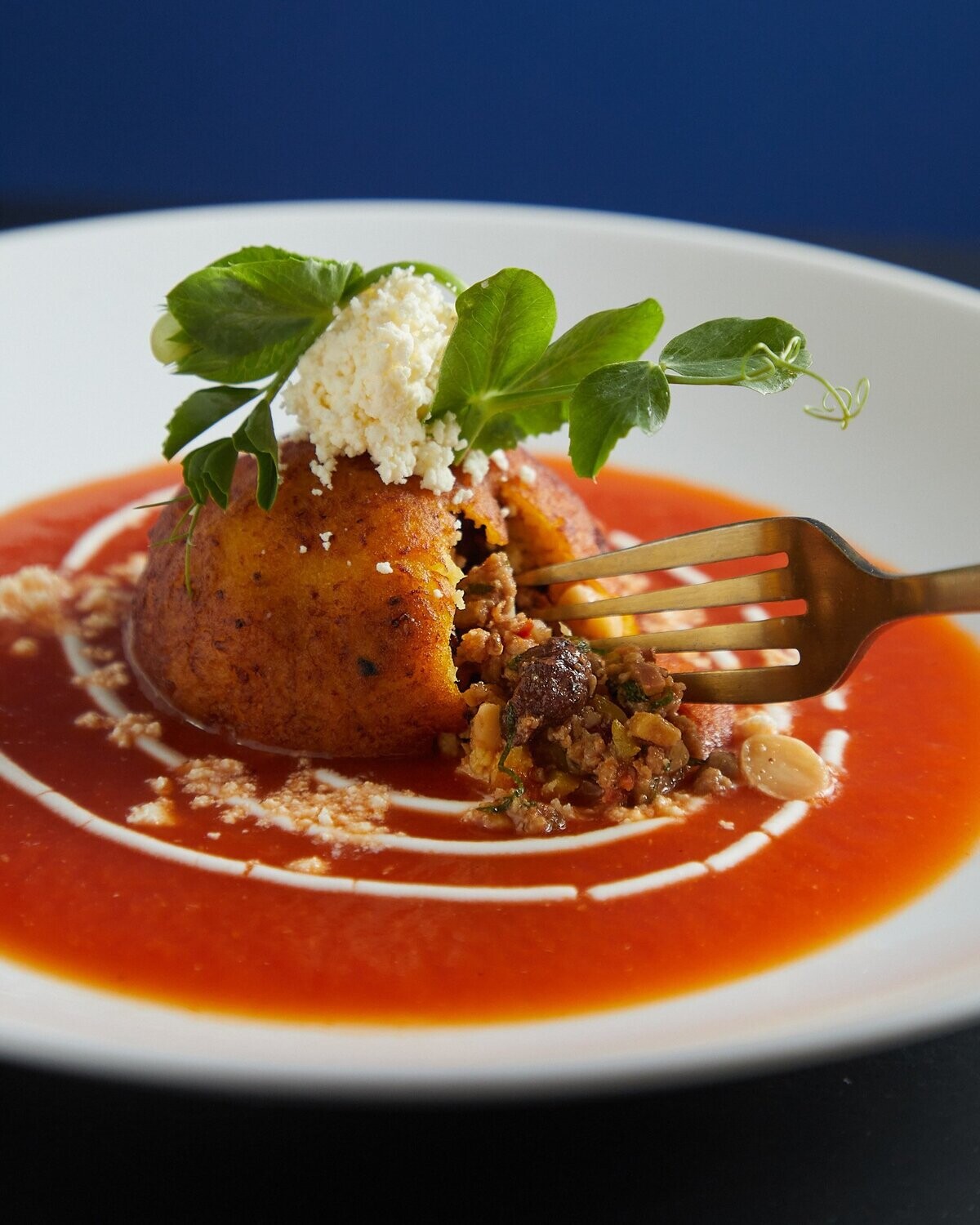 Mogo mogo relleno de picadillo, Tlacotalpan