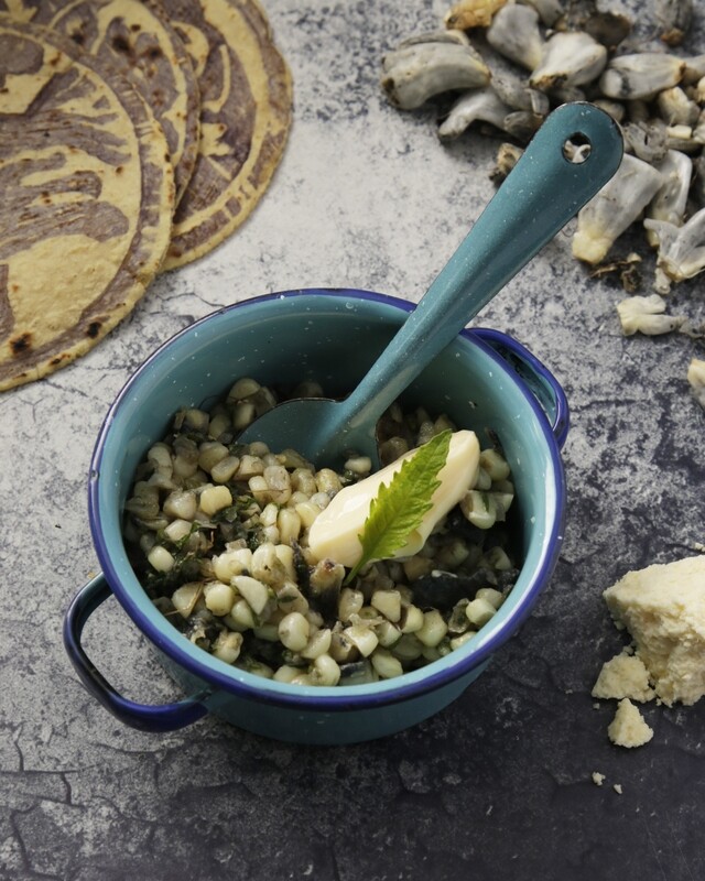 Esquites con Huitlacoche, Totolac