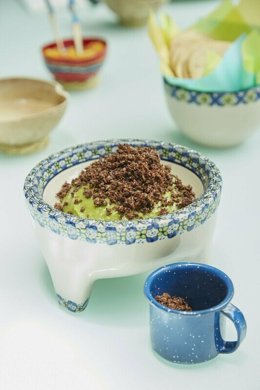 Guacamole con chapulines, Oaxaca.