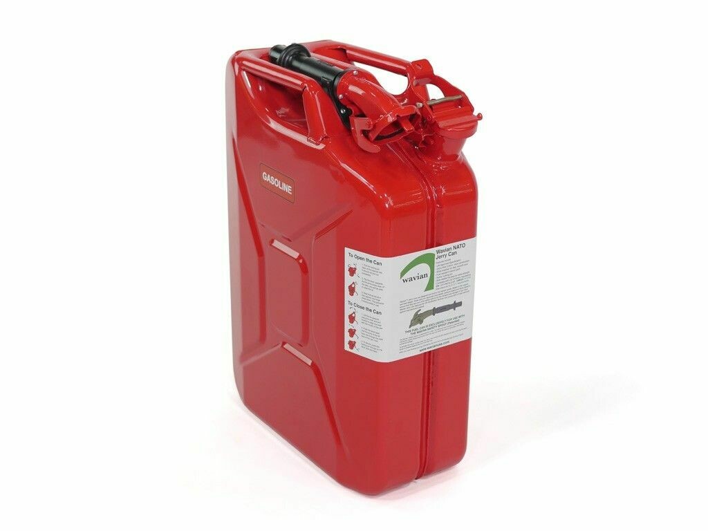 20L Red Jerry Can w/ Spout