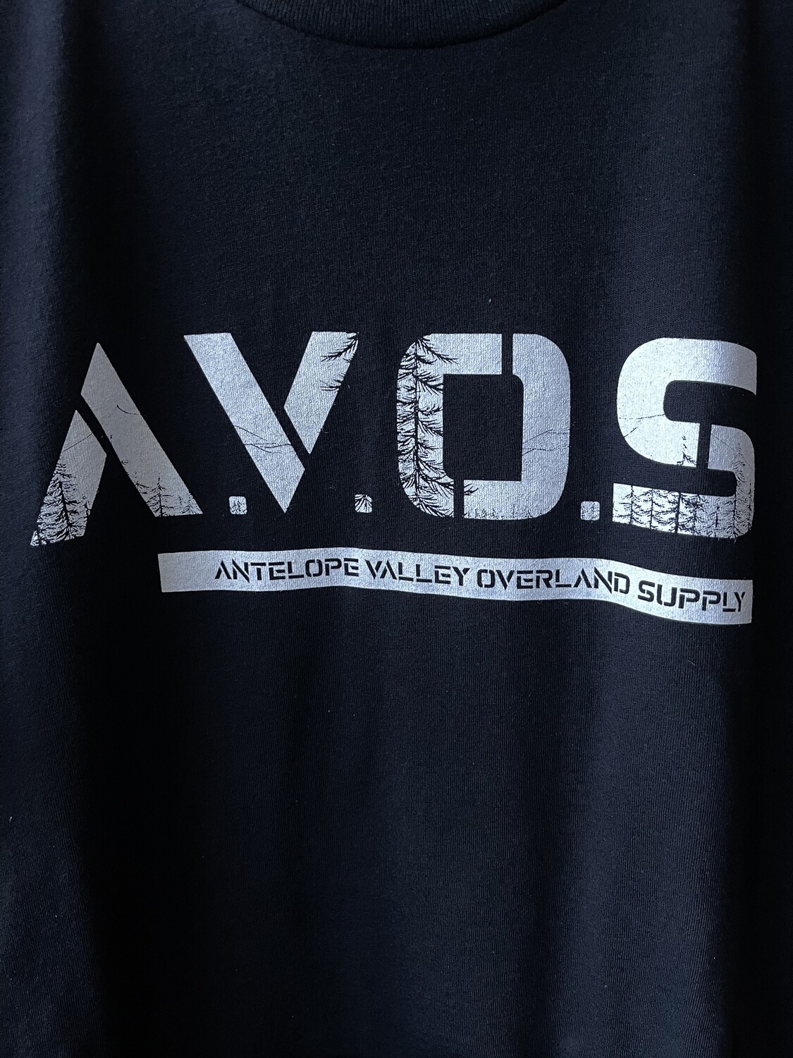 AV Overland Supply A.V.O.S Print T-Shirt - Black