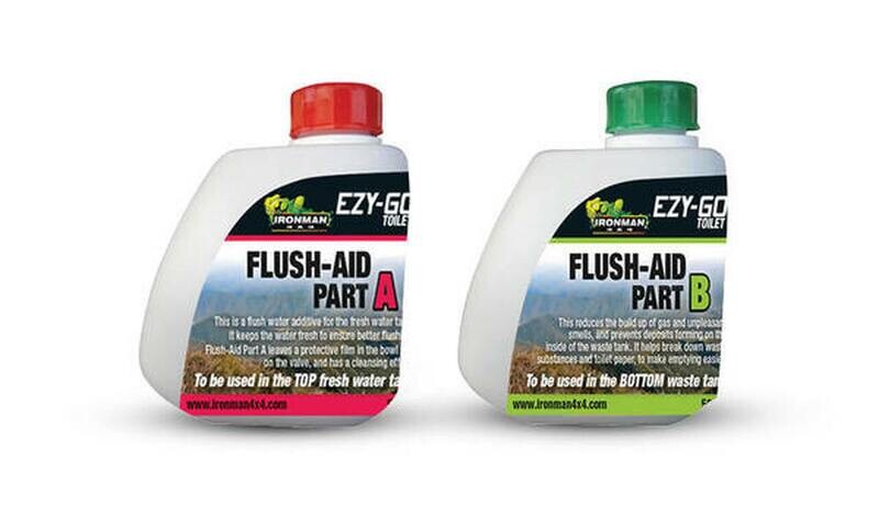 EZY Go Toilet Flush - Aid Part A + Part B