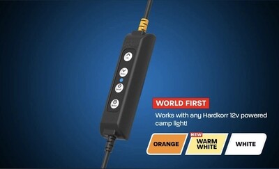 New Tri - Color Dimmer For Orange / White LED Camping Light Bar