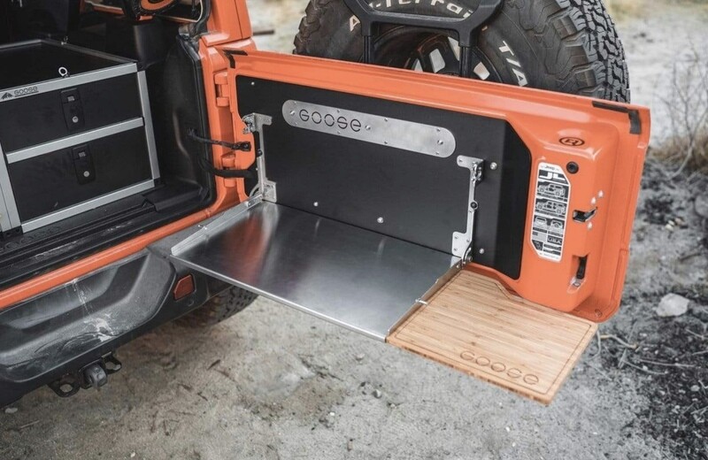 Jeep Wrangler 2018 - Present JL / JLU - Goose Gear Tailgate Table