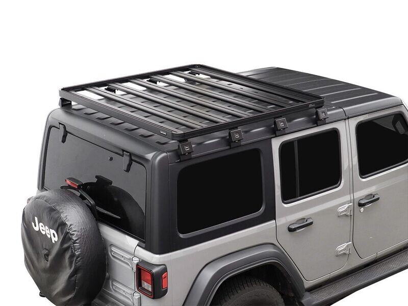 Jeep Wrangler 4xe (2021 - Current) Slimline II 1/2 Roof Rack Kit - by Front Runner