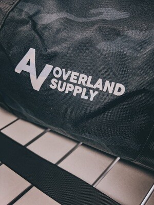 AV Overland Duffel Bag - Black Camo