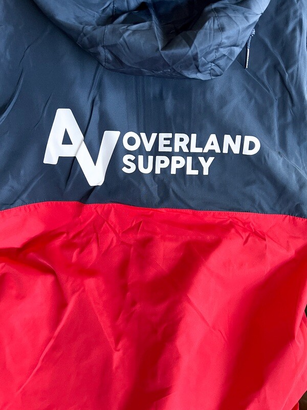 AV Overland Anorak - Red/Blue