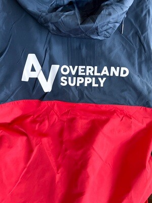 AV Overland Anorak - Red/Blue