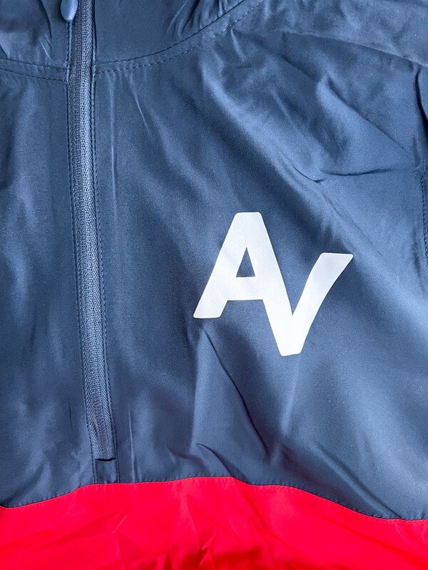 AV Overland Anorak - Red/Blue