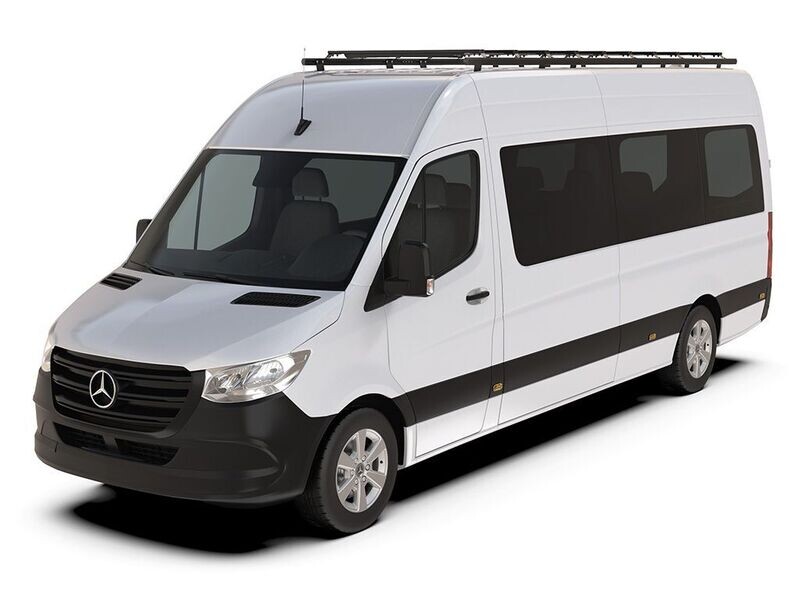Mercedes Benz Sprinter (L3H2/170&quot; LWB/High Roof) (2007-Current) Slimpro Van Rack Kit - by Front Runner