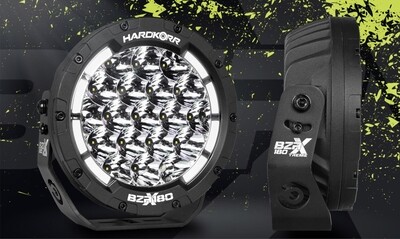 Hard Korr BZR-X SERIES 7″ LED Driving  Lights (Pair w/Harness)