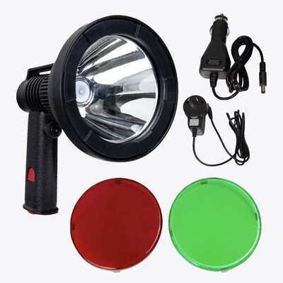 10w Rechargeable Hand Held Hunting Spotlight