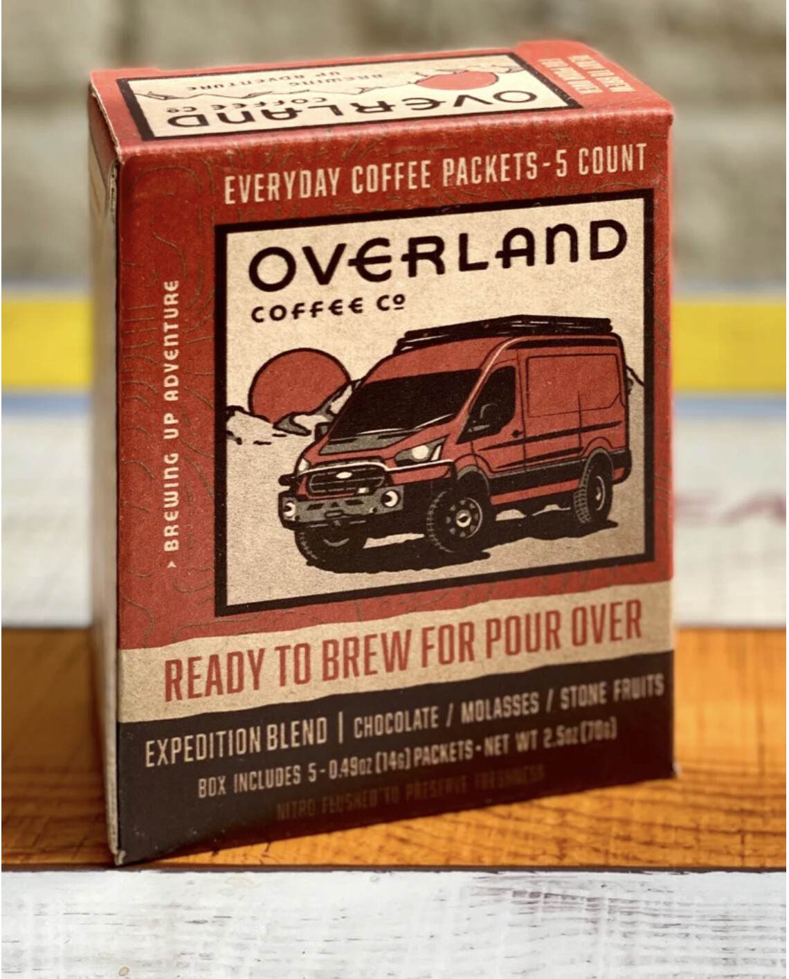 Overland Coffee Pour Over Packets