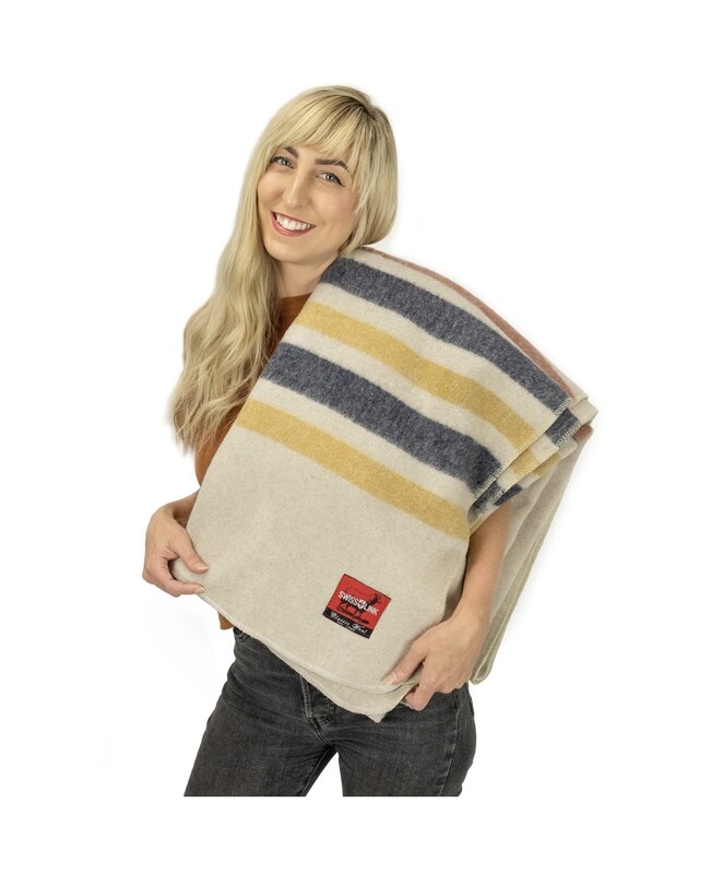 Bay Point Classic Wool Blanket - by Swisslink