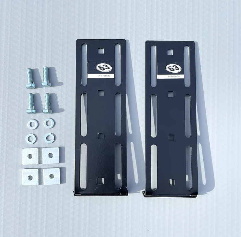 Half Height Toyota Tacoma Extension Bracket Pair - by 63 Industries