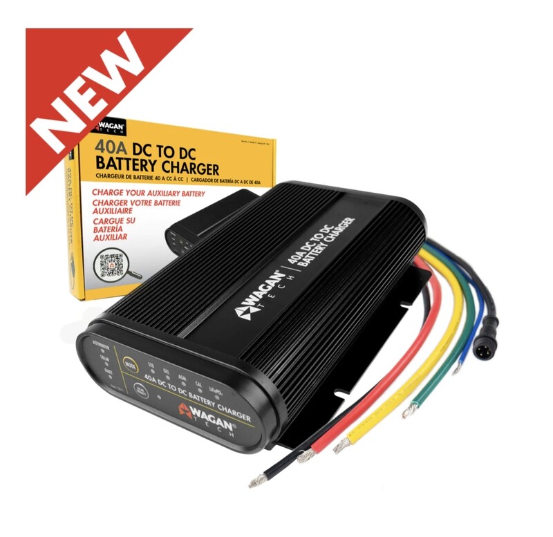 40a DC to DC Battery Charger - by WaganTech
