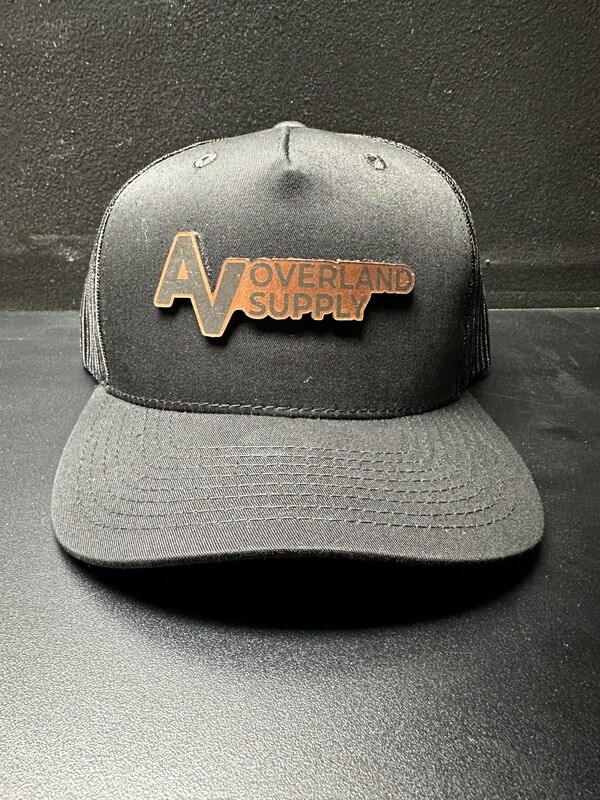 AVOS Leather Patch Hat - Black