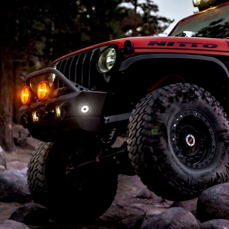 Cyclone V2 LED 6-Light Rock Light Kit - by KC Hilites